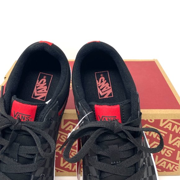 VANS Seldan Checkboard Black Women”s Canvas Sneakers VN0A4U25276 - Picture 4 of 10